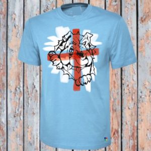 English Bulldog, English Flag T-shirt