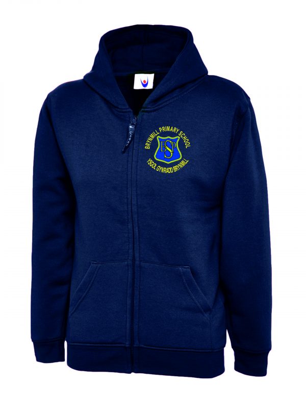 Brynmill Primary School Zipped Hoodie