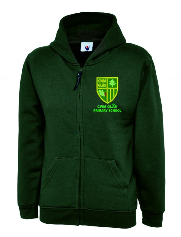 Cwm Glas Primary School Zipped Hoodie