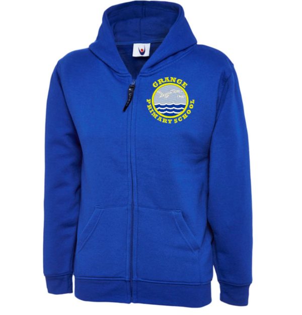 Grange Primary School Zipped Hoodie