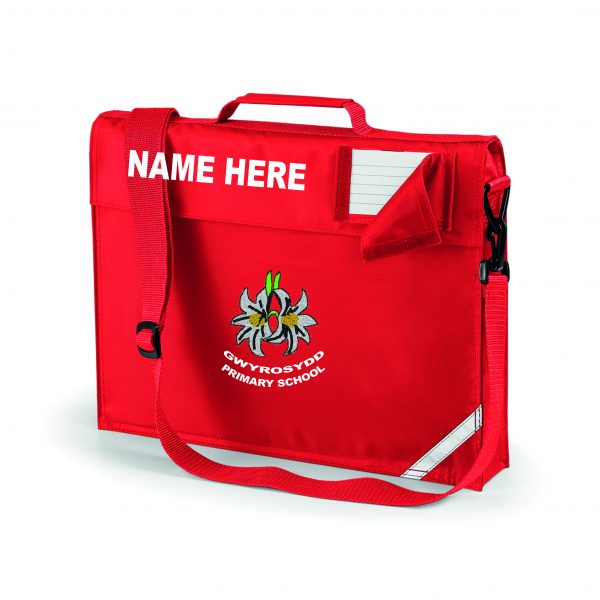Gwyrosydd Primary School Book Bag with Strap