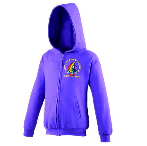 Hafod Primary School Zipped Hoodie