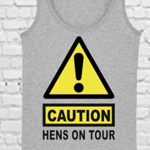 Caution Hens on Tour Vest