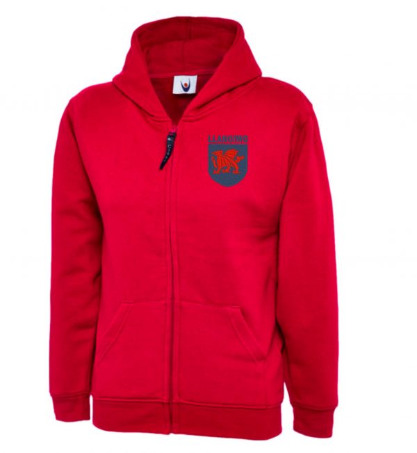 Llangwig Primary School Zipped Hoodie