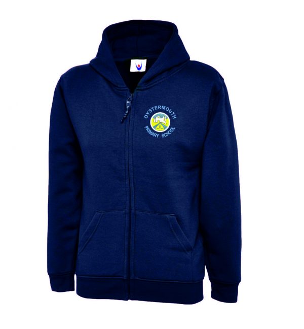 Oystermouth Primary School Zipped Hoodie