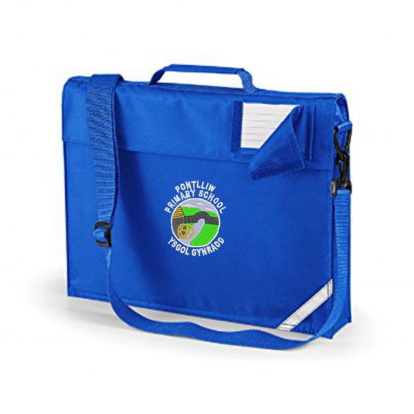 Pontlliw Primary School Book Bag with Strap