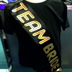 Team Bride Sash