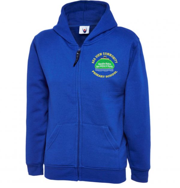 Seaview Community Primary School Zipped Hoodie