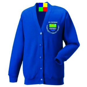 St. Thomas Primary School Sweatshirt Style Cardigan