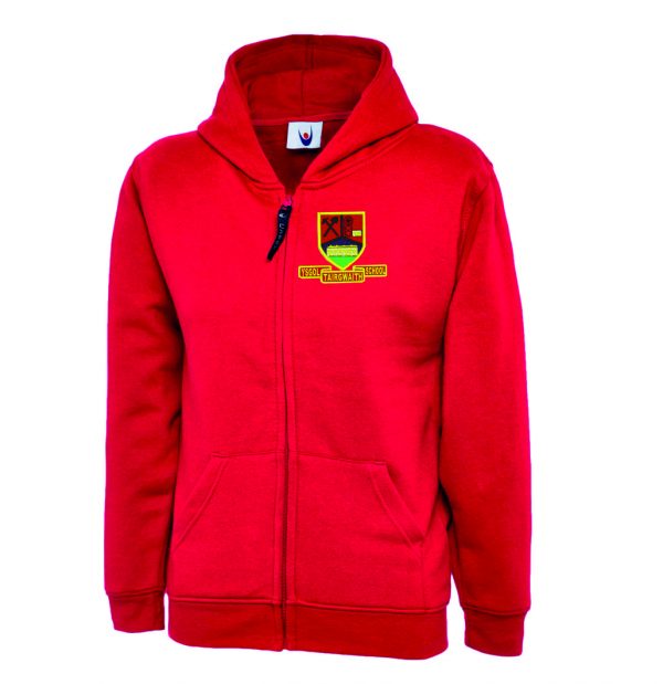 Tairgwaith Primary School Zipped Hoodie