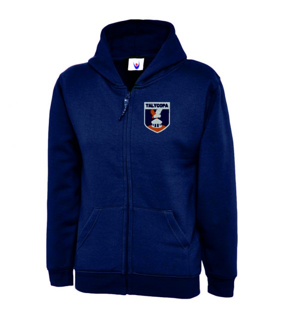 Talycopa Primary School Zipped Hoodie