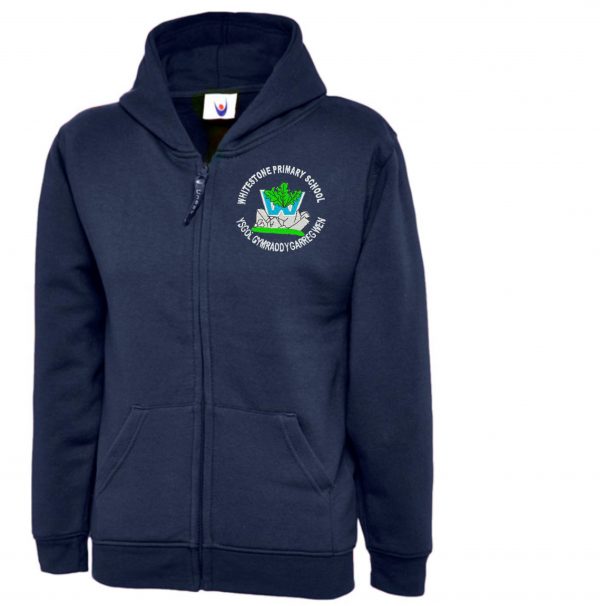 Whitestone Primary School Zipped Hoodie