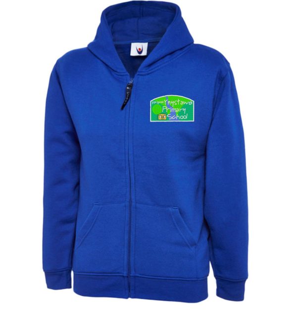 Ynystawe Primary School Zipped Hoodie