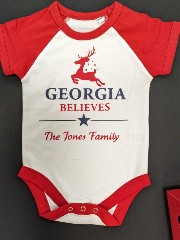 Christmas Family Baby Bodysuit