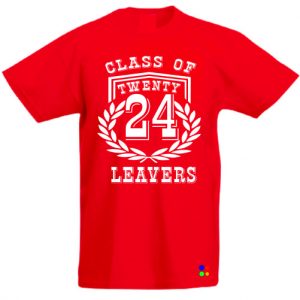 School Leavers Class of Twenty 24 in a Shield.