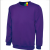 Hearts in Heart Sweatshirt - Purple