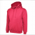 A Mothers wears her Heart, on her Sleeve Hoody - Hot Pink