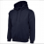 A Mothers wears her Heart, on her Sleeve Hoody - Navy