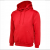 A Mothers wears her Heart, on her Sleeve Hoody - Red