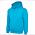 A Mothers wears her Heart, on her Sleeve Hoody - Sapphire