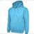 A Mothers wears her Heart, on her Sleeve Hoody - Sky