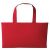 Plain Shopper Bag - Fire Red