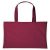 Plain Shopper Bag - Hot Red