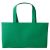 Plain Shopper Bag - Kelly Green
