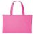Plain Shopper Bag - Mid Pink