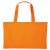 Plain Shopper Bag - Orange