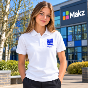 Cefn Hengoed Ladies Polo Shirt