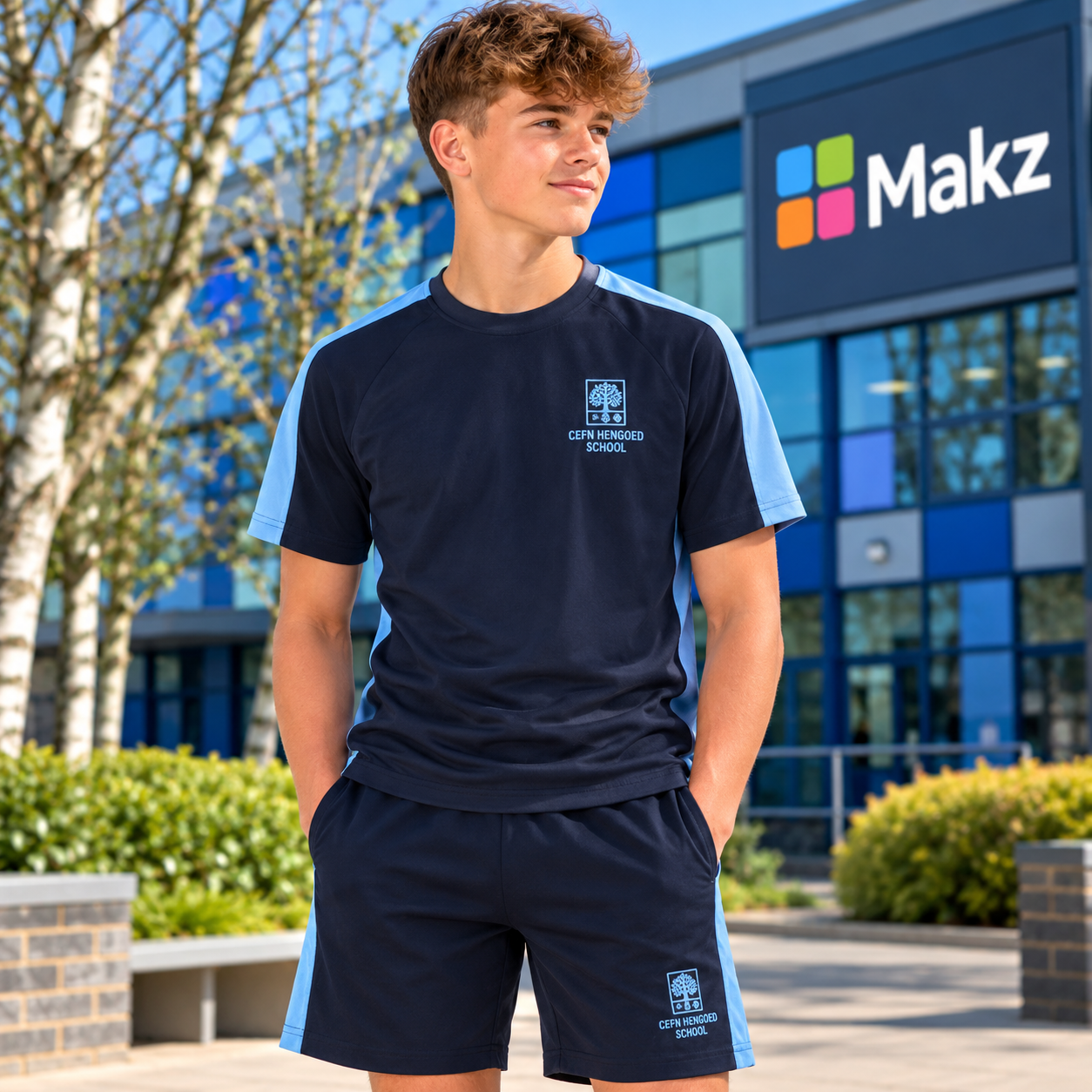 cefn hengoed pe shorts set